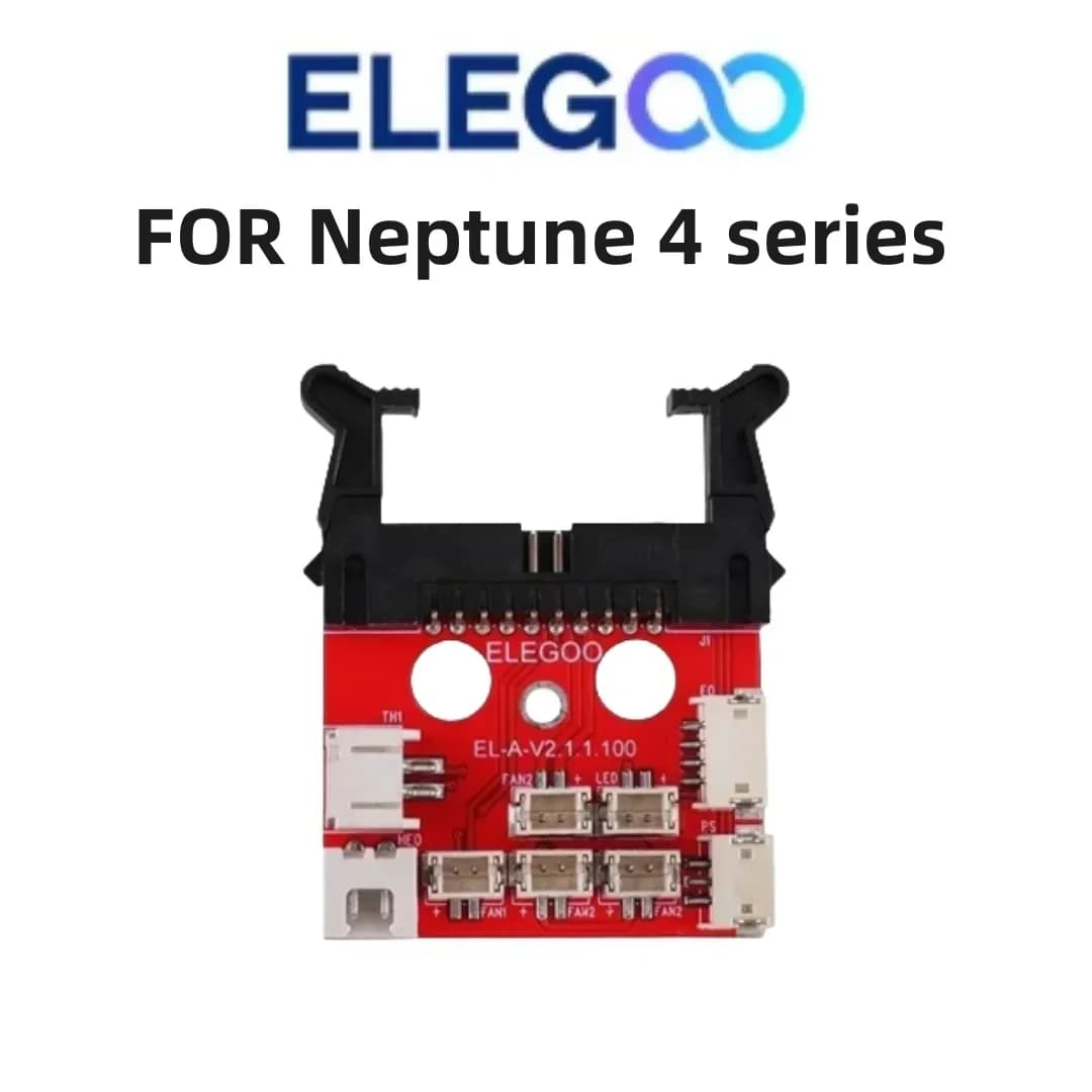 لوحة محول الطارد ELEGOO Neptune 3/4 برو بلس ماكس الرسمية الأصلية ملحقات طابعة ثلاثية الأبعاد - 6