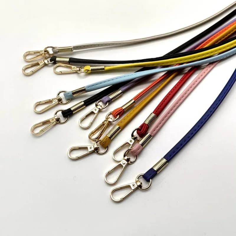 1.2 متر بولي Leather حقيبة جلدية حزام رسول الجلود حزام الكتف الحبل إكسسوارات الأمتعة متعدد الألوان استبدال حزام بالجملة - 2