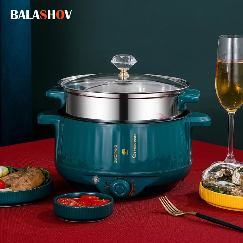 Electric MultiCooker Multifunctional Rice Cooker Frying Pan Non-stick Cookware Multi Soup Hotpot for Kitchen 1.7L/2.7L/3.2L - 2