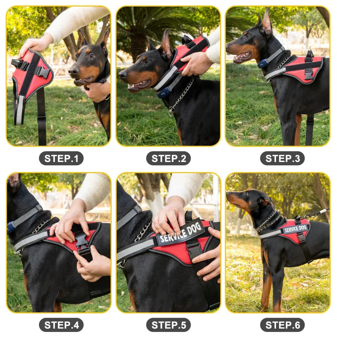 Chest Strap Dog Vest Harness Medium and Large Dog Border Collie Golden Hair Bucket Explosion proof Flushing Dog Harness - 3