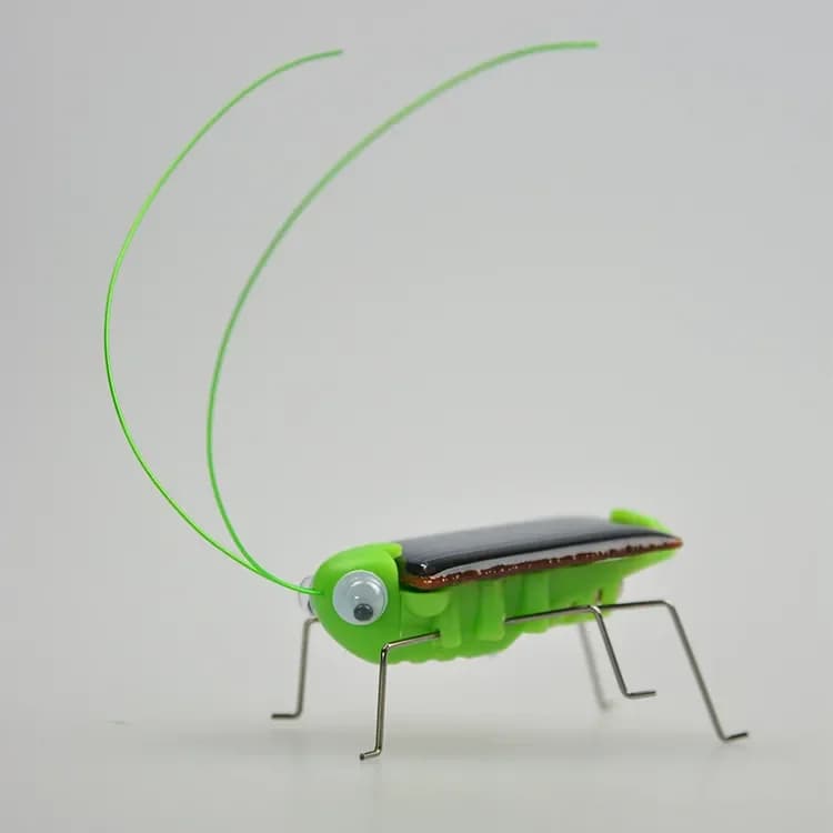 Solar Simulation Insect Grasshopper Toy Puzzle Children Selected Gift Gift Boys And Girls Science Education Funny Moving Toy Kid - 6