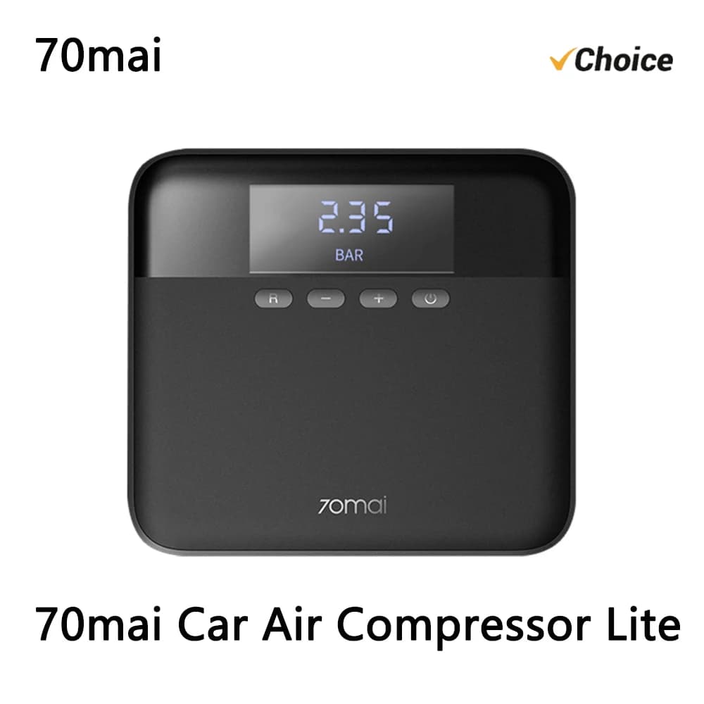 الأصلي 70mai ضاغط هواء محمول منفاخ إطارات سيارة DC 12V مضخة إطارات ضغط مسبق للدراجات والكرات