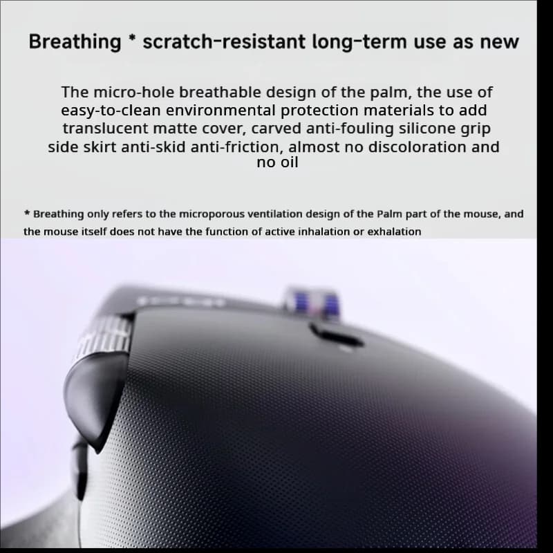 فأرة Logitech MX Master 4 مع ردود فعل لمسية، حلقة MagSpeed، 8000DPI، بلوتوث لاسلكي، بطارية تدوم 70 يومًا - 5