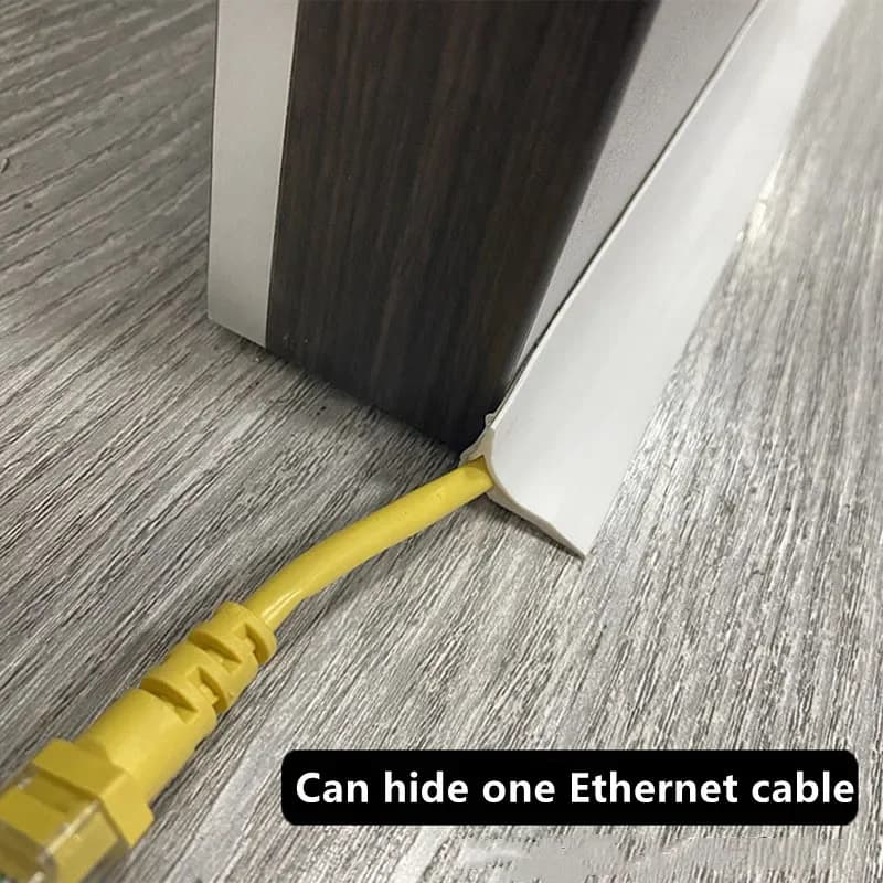 1roll Self-Adhesive Wall Inner Corner Trim Corner Molding Line Tape Skirting Line Ceiling Caulk Internal Strip Edge Strips Tape - 6