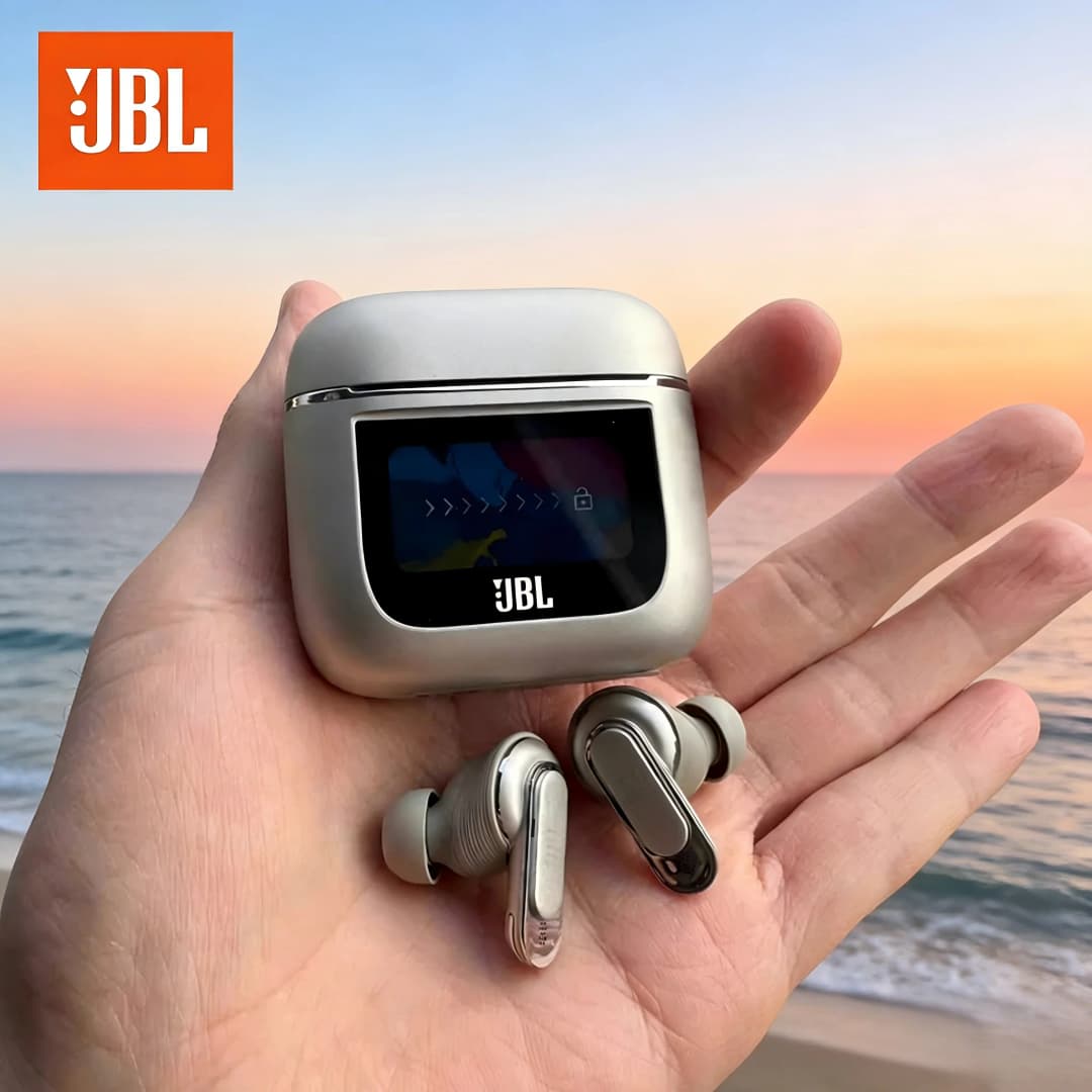 سماعات أذن JBL Tour PRO 2 بلوتوث لاسلكية رياضية ستيريو شاشة LCD سماعات أذن لاسلكية حقيقية إصدار HK - 4