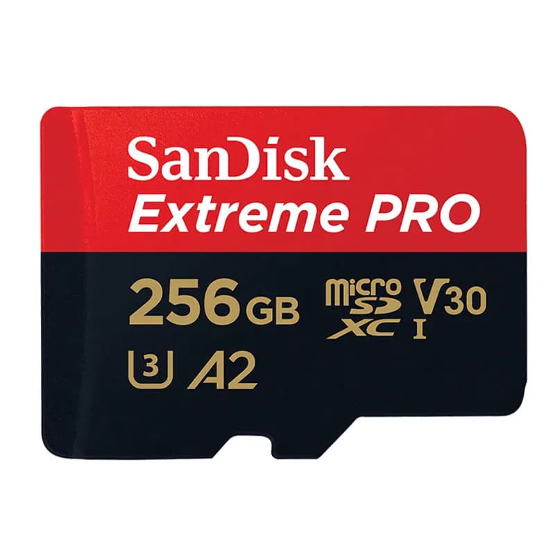 بطاقة ذاكرة SanDisk Extreme Pro Micro SD 64GB 256GB 512GB A2 U3 V30 4K UHD بطاقة TF بسرعة تصل إلى 200M/s لبطاقة فلاش الكاميرا والطائرة بدون طيار - 5