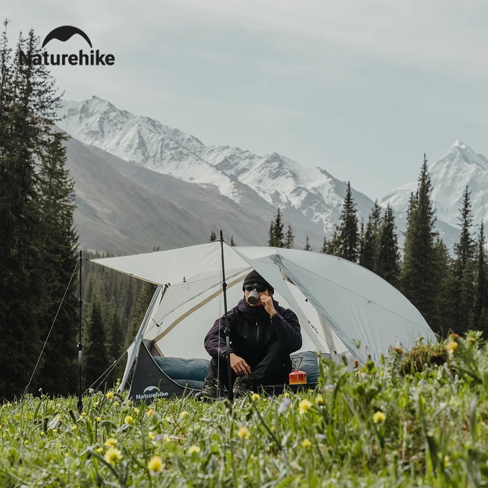 Naturehike 2025 New Camping Tent Ultralight Two Person Waterproof Large Canopy Tents Outdoor 4 Season 1 Person Travel Beach Tent - 6