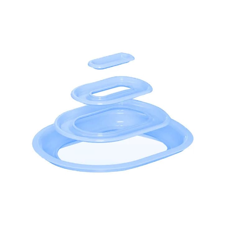 مدرب مرحاض القطط المطور، مجموعة تدريب قابلة لإعادة الاستخدام من البلاستيك، بساط صندوق فضلات القطط، منتج تدريب القطط على المرحاض - 5