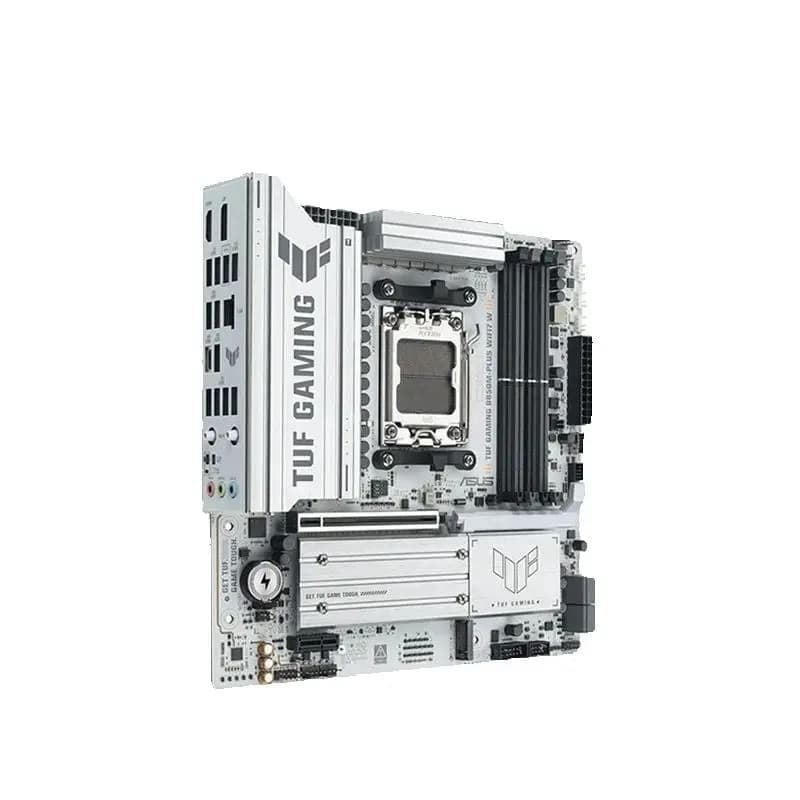 ASUS New TUF GAMING B850M PLUS WIFI7 W AMD B850  Micro-ATX  Supports up to 9000 series Ryzen Socket AM5 DDR5 Motherboard - 3