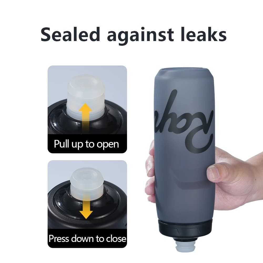 زجاجة ماء رافا لركوب الدراجات 620/750 مللي، خفيفة للغاية، مانعة للتسرب، خالية من المذاق، مثالية للتخييم والتنزه - 3