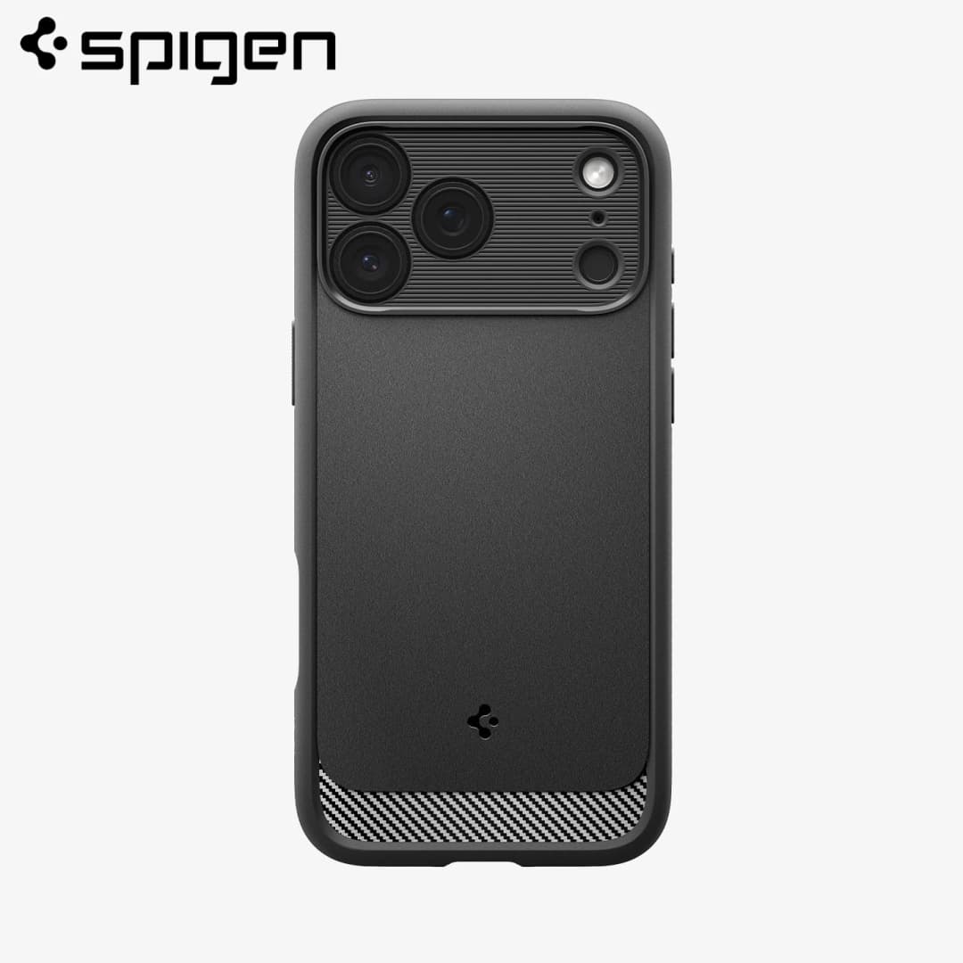 Spigen Rugged Armor Magnetic Case Simple Shockproof Magnetic Cover Compatible for iPhone 17 Pro Max air
