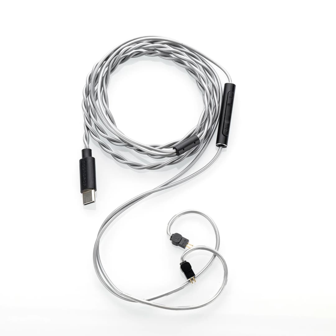 طلب مسبق كابل ترقية Moondrop CDSP تفاعلي عبر الإنترنت DSP مع وصلة USB-C سلكية وكابل نحاس خالي من الأكسجين - 3