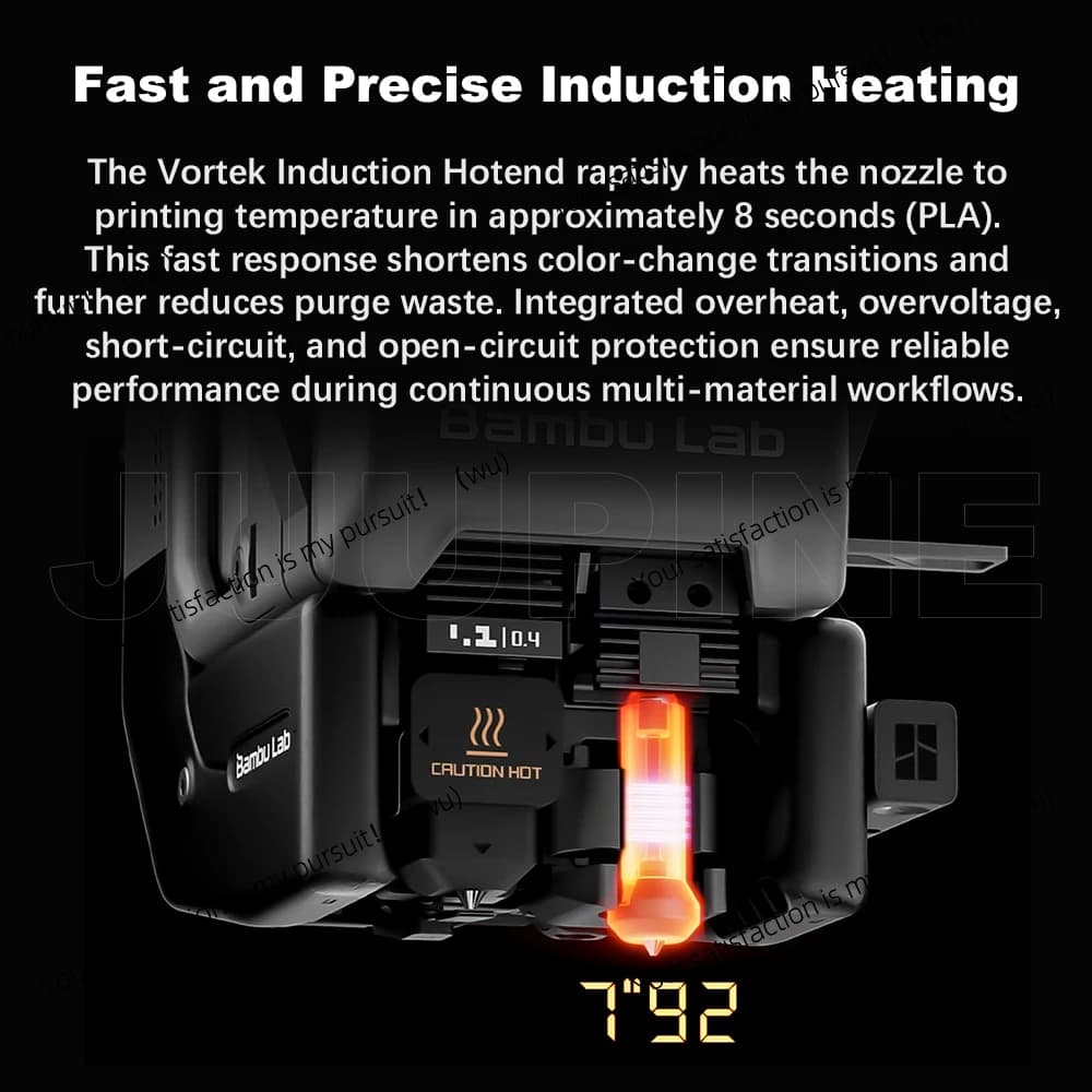 Official Original Bambu Lab Induction Hotend for H2C Standard & High Flow Hotend for Bambu Lab H2C 3D Printer Parts - 2