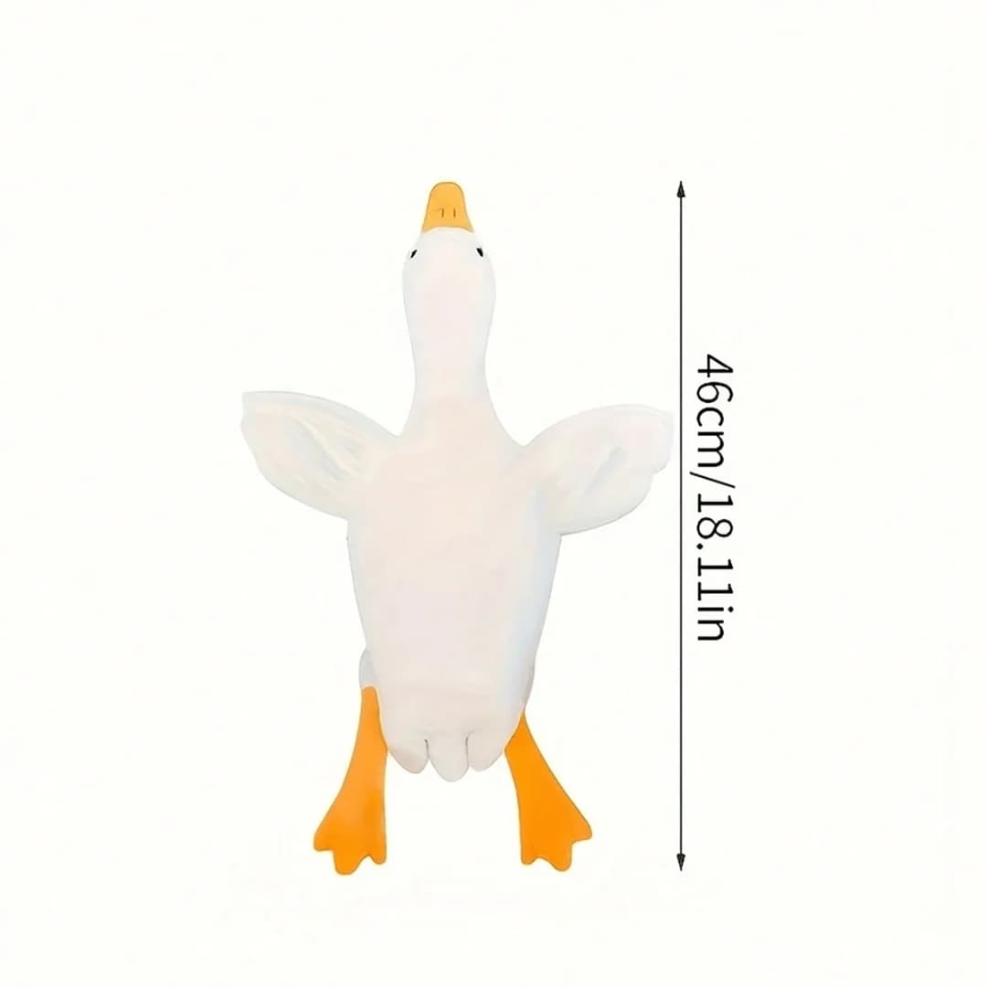A Set of Soft Duck Plush Toys in White/Grey/Brown, Suitable for Cats and Dogs to Play With, Helping Them Play and Expend Energy, Suitable for Small to Medium-Sized Pets (Large Pets May Bite, so They Are Not Recommended for Large Pets). - 4