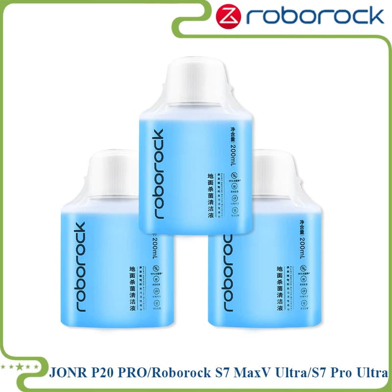 Original Roborock Cleaning solution 200ml For JONR P20 PRO/Roborock S7 MaxV Ultra S7 Pro Ultra Complete Cleaning Fluid Accessori