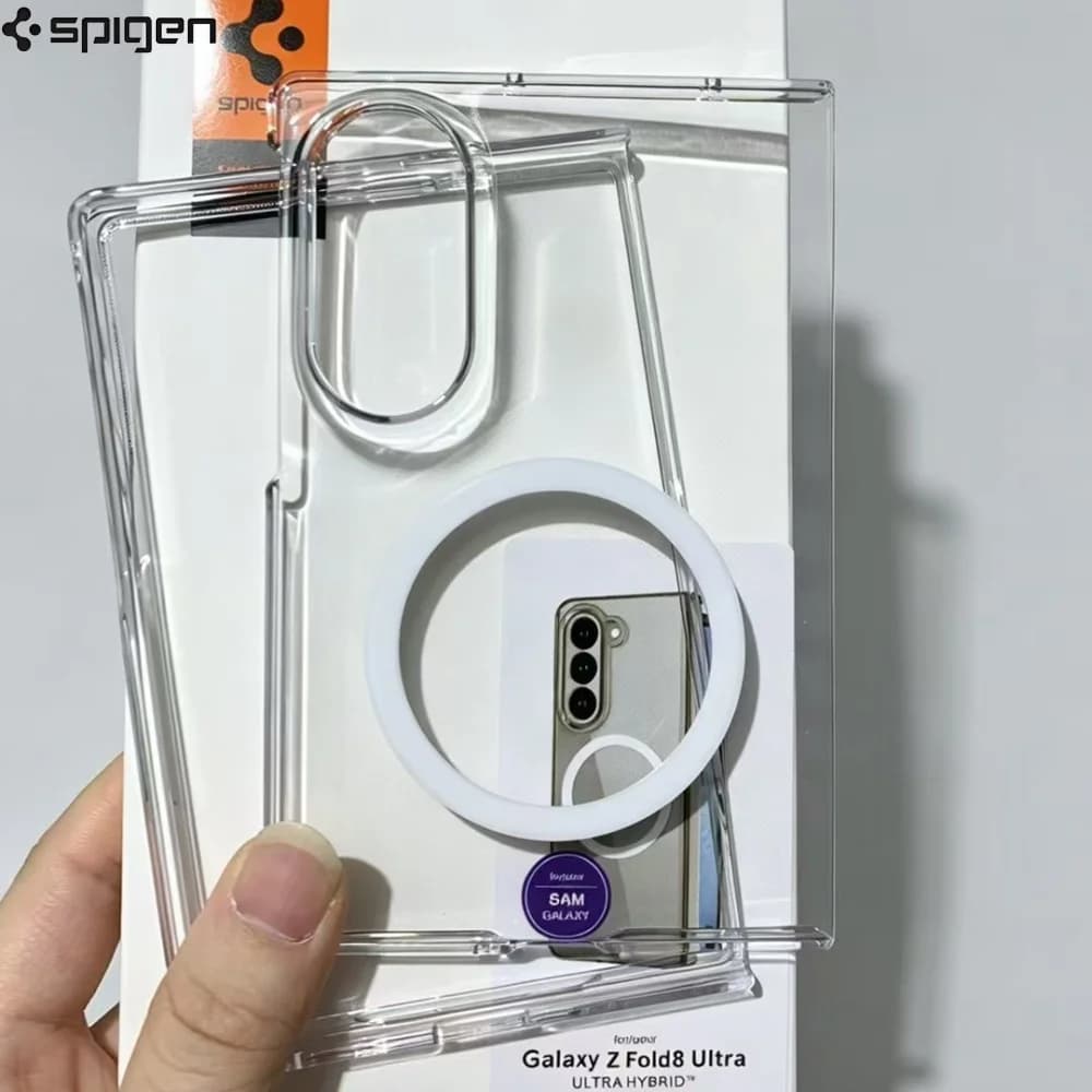 Spigen Original Ultra Hybrid Transparent Phone Case For Samsung Z Fold8 Ultra Fold 8 7 6 5 For Magsafe Hard PC Magnetic Cover - 2