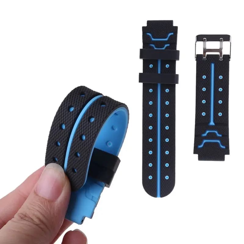 16MM Silicone Belt Universal Kids Watchband Wrist Strap Replacement for Q750 Q100 Q60 Q80 Q90 Q528 T7 S4 Y21 Y19 Smart Watch GPS - 2