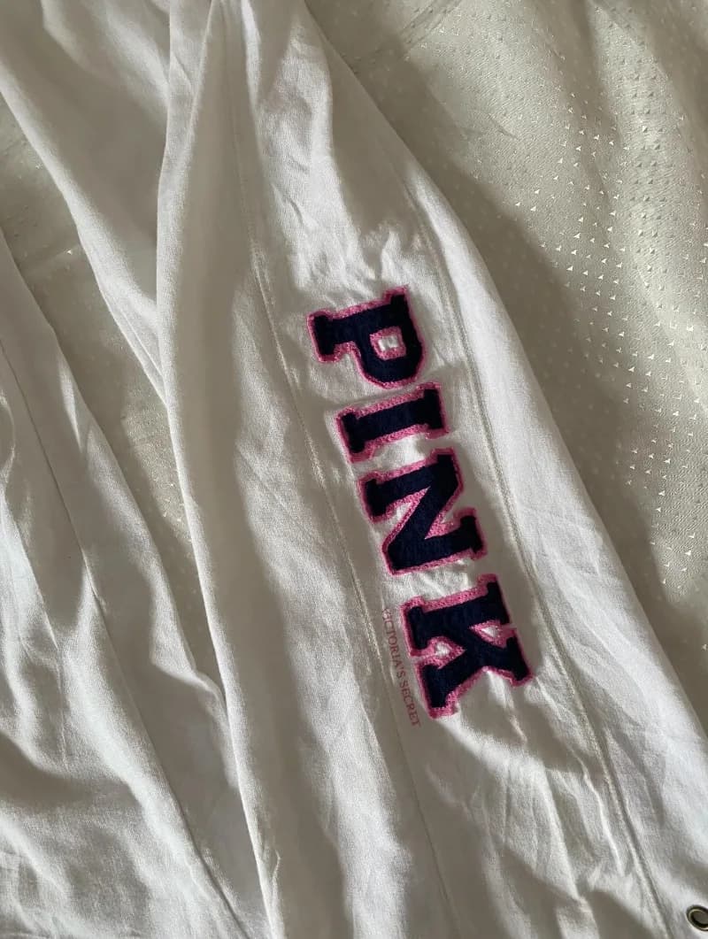 Harajuku American Trendy Letter Embroidery Oversized Straight Pants Women Y2K High Street Fashion High Waist Casual Sports Pants - 3