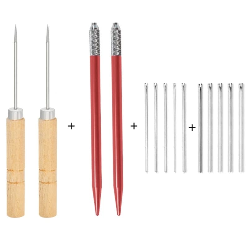77HD DIY  Hair Toll Set 0.6/0.8mm  Hair Rooting Reroot Rehair Tool Holder Reproduce Hair Rooting Utensil - 2
