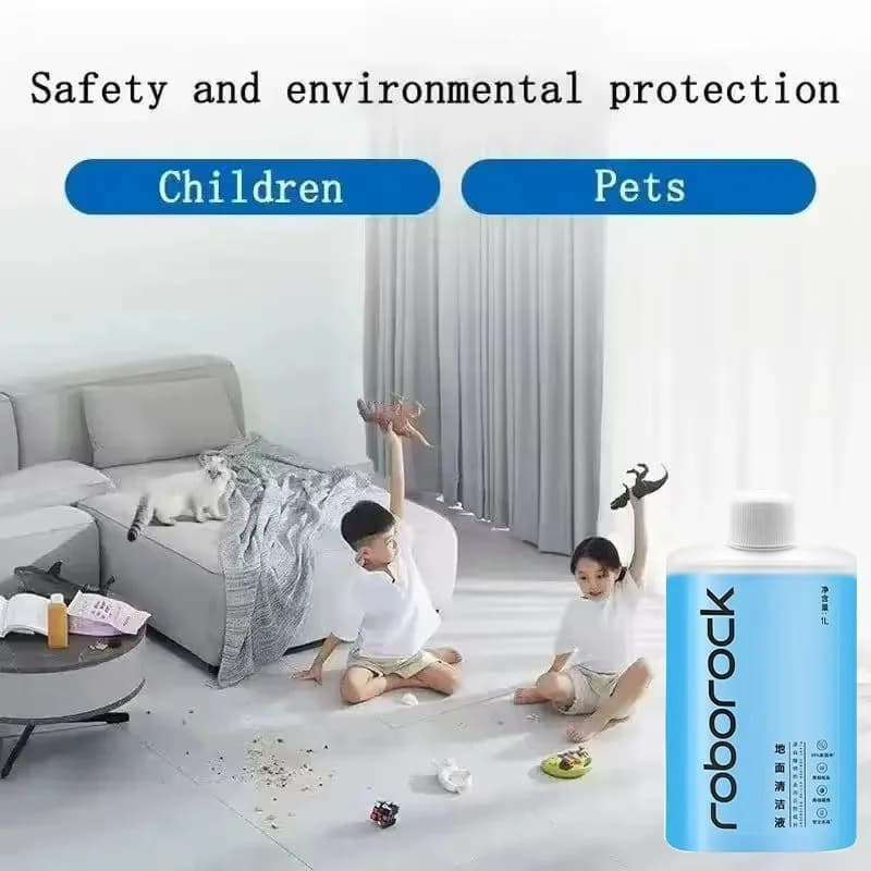 محلول تنظيف أرضيات أصلي Roborock Q Revo MaxV / Q Revo S / Q Revo Pro / Q Revo / Qrevo Curv، إكسسوارات سائلة 1 لتر - 4