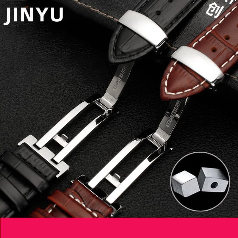 20mm 22mm Genuine Leather Watchband Casio BEM-501 506 307 EDIFICE Series EFB-530 MTP-1303 Watch Band Bracelet Strap Black Brown - 3