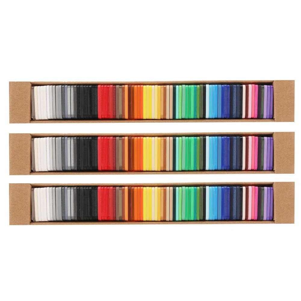 Bambu Lab 3D Printing Consumables Color Card 24 * 24mm 80pcs To Choose The Desired Type And Color