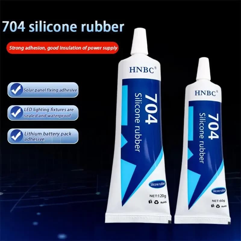 عازل سيليكون مطاطي مقاوم لدرجات الحرارة العالية عازل إلكتروني مقاوم للماء عازل قوي مقاوم للحرارة لاصق عزل سيليكون - 5