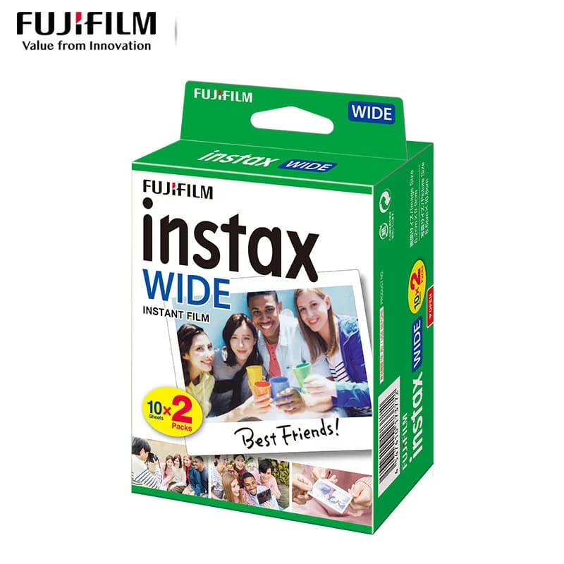 Fujifilm Photo Paper Instax Wide Photo Paper  Photo Paper 5 inch Wide Edge Film Double Pack WIDE Format Wide300 210 200Dedicated - 5