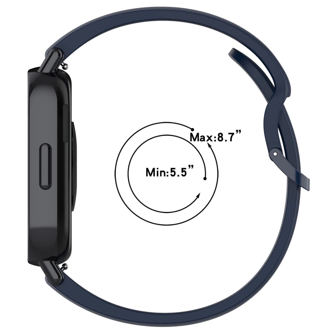 سوار سيليكون لساعة Realme Watch 5، إكسسوارات رياضية، سوار لساعات Realme Watch 2 و2 Pro/3 و3 Pro/S2/S S Pro، مقاس 22 مم - 6