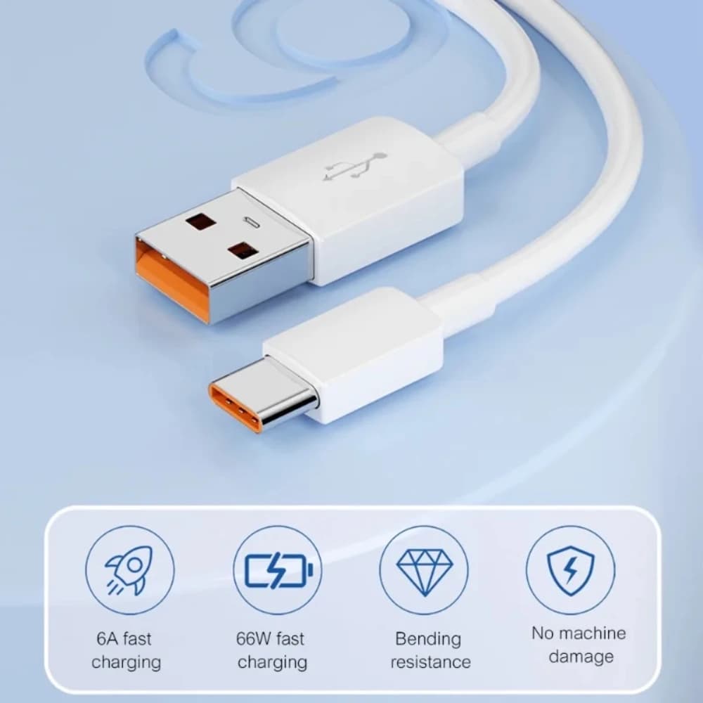 NNBILI Mini USB Cable 1M 2M 3M 8M 10M 12M C-type 6A Fast Charging Device Camera PS5 VR Universal Charging Cable - 2