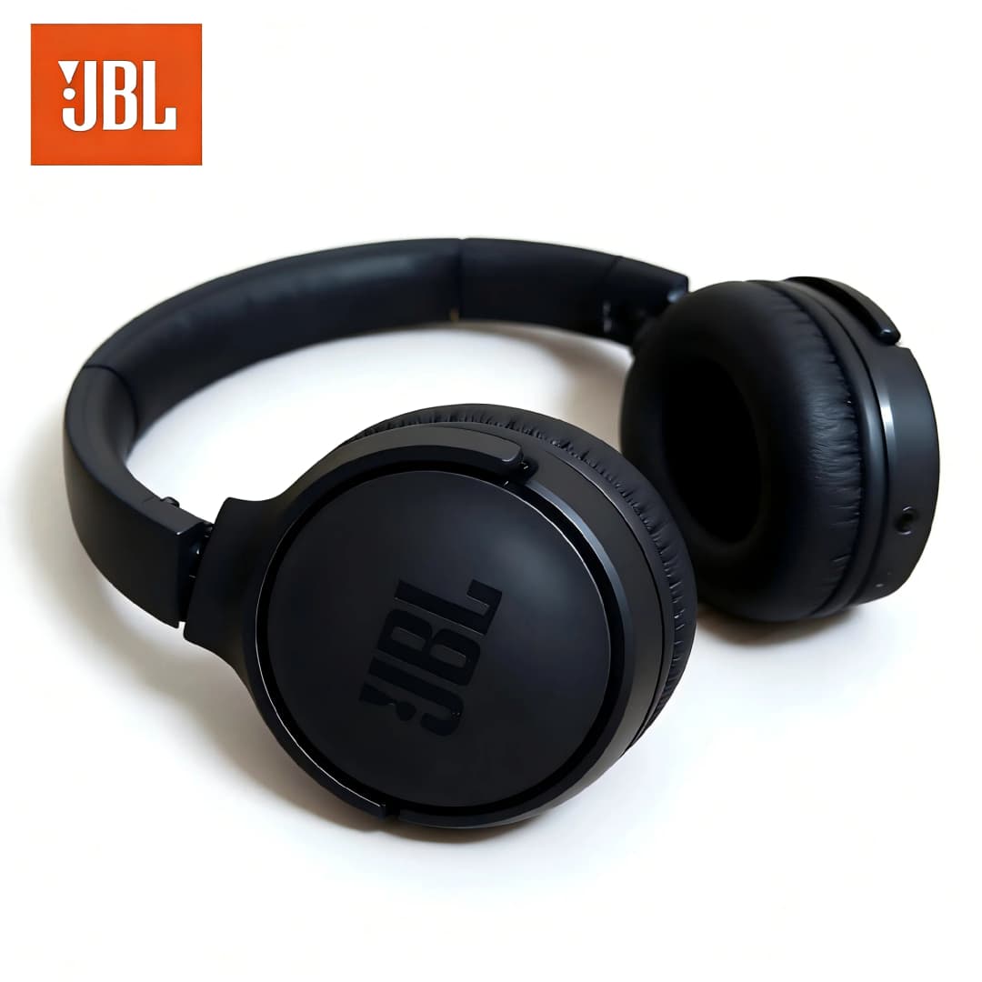 سماعات بلوتوث لاسلكية JBL Tune 510 BT، صوت Purebass، شحن سريع، بطارية طويلة الأمد، سماعة أذن محمولة T510 BT