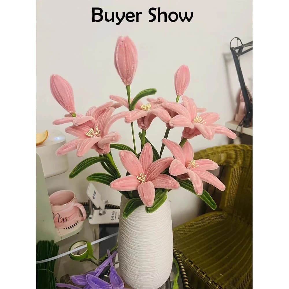 360 قطعة، 2 مم، زهرة اصطناعية، سداة، خيارات متعددة، لؤلؤ صغير، أزهار، مسدس DIY، إكسسوارات زفاف، ديكور منزلي - 4