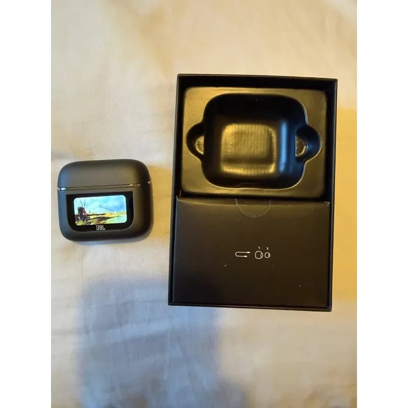 سماعات أذن لاسلكية JBL Tour Pro 2 مع علبة ذكية، بلوتوث، أسود، إصدار دولي HK - 5
