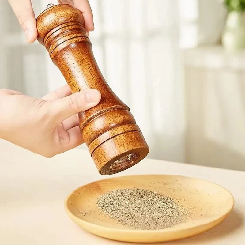 أجزاء مطحنة فلفل يدوية 6 و8 و10 بوصة إكسسوارات مطحنة ملح يدوية نواة سبائك زنك مع مجموعات قضبان حديد، سعر الجملة - 6