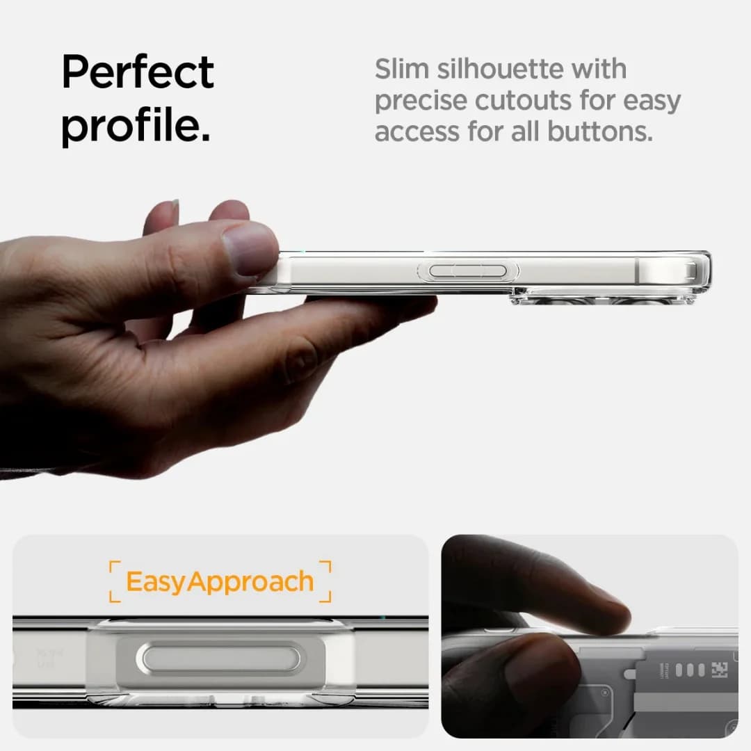 Spigen Ultra Hybrid Zero One MagFit Case for iPhone 17Air 16 15 14 13 12 11 17 ProMax 16Plus For Magsafe Wireless Charge Cover - 6