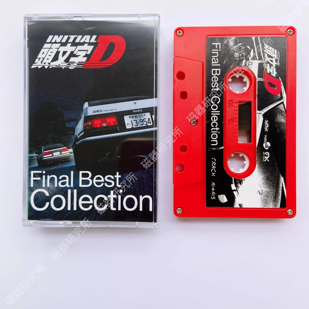 شريط موسيقى أنمي Initial D، ألبوم Final Best Collection، Rage Your Dream، أشرطة كاسيت، أزياء تنكرية، تسجيل موسيقى، مسجل، صندوق موسيقى تصويرية