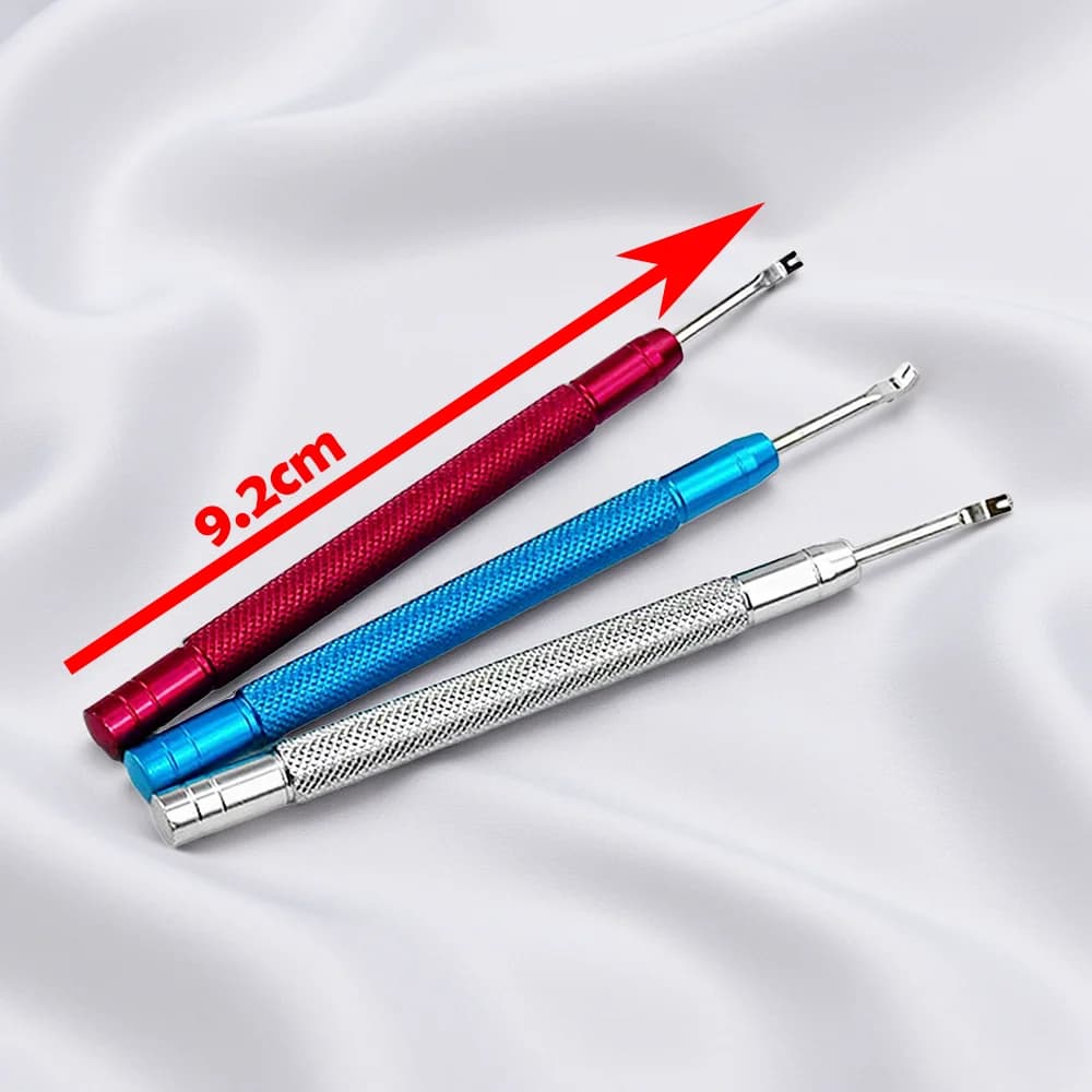 مجموعة إصلاح الساعات، تشمل منفاخ مطاطي، وسادات حماية من الغبار، قلم إبرة، فرشاة تنظيف، أدوات صيانة - 4