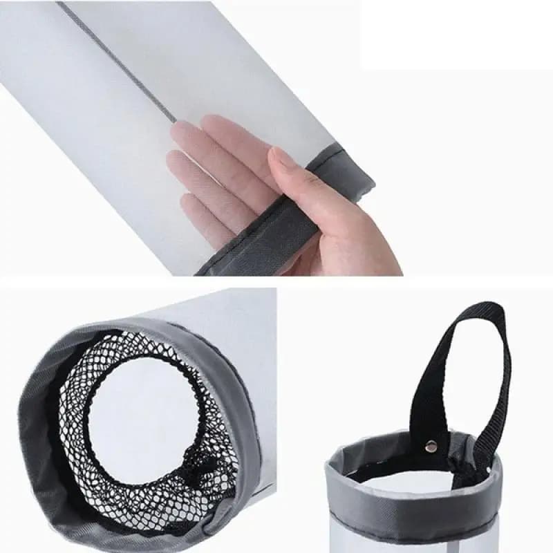 3/2/1PC Home Grocery Bag Holder Wall Mount Plastic Bag Holder Dispenser Hanging Storage Garbage Bag Kitchen Garbage Organizers - 5