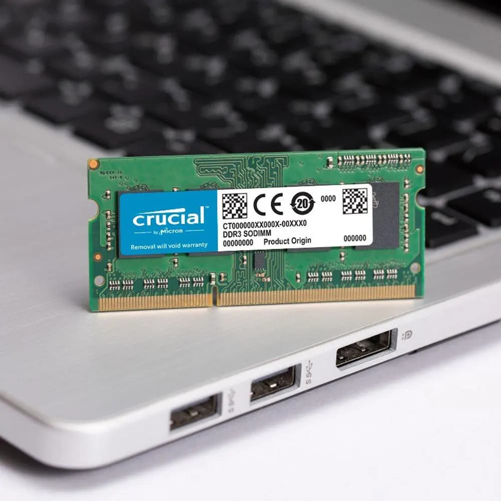 ذاكرة رام Crucial DDR3L سعة 16 جيجابايت بتردد 1600 ميجاهرتز PC3L-12800S 204Pin 1.35V SODIMM ذاكرة DDR3 16 جيجابايت بتردد 1600 ميجاهرتز PC3-12800 لأجهزة الكمبيوتر المحمولة واللاب توب - 5