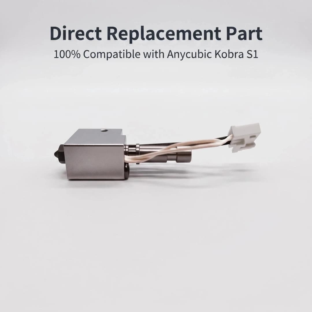 oor Anycubic Kobra S1 Hotend Kobra S1 Combo Hot End Kit voor Anycubic Kobra S1 Nozzle Printkop S1C 3d Printer Accessoires - 5