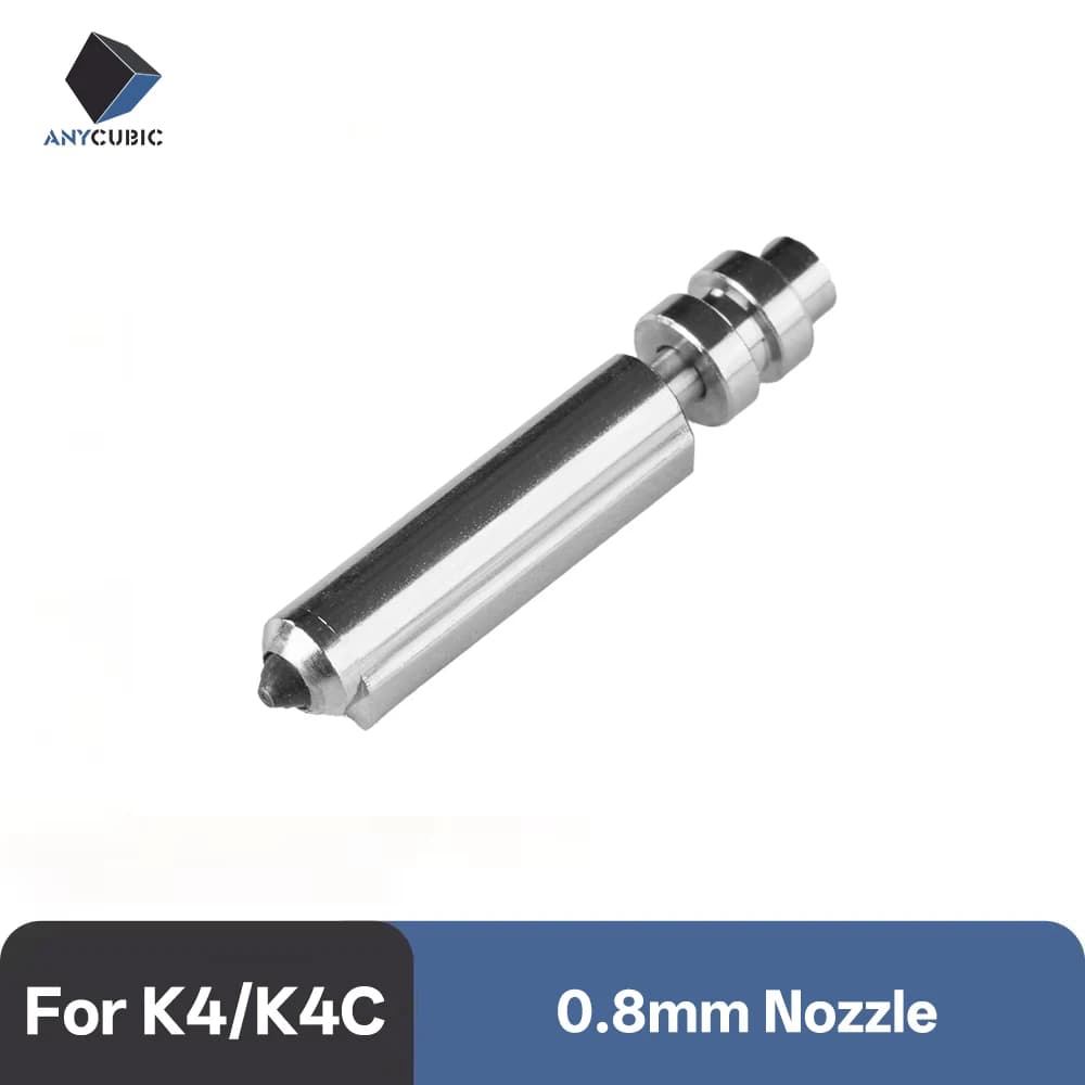 ANYCUBIC Kobra 4 Combo Accessories  Kobra 4 Printhead PEI Plate Hotbed 0.4/0.6/0.8mm Nozzle Purge Wiper XY Belt filament Hub - 6