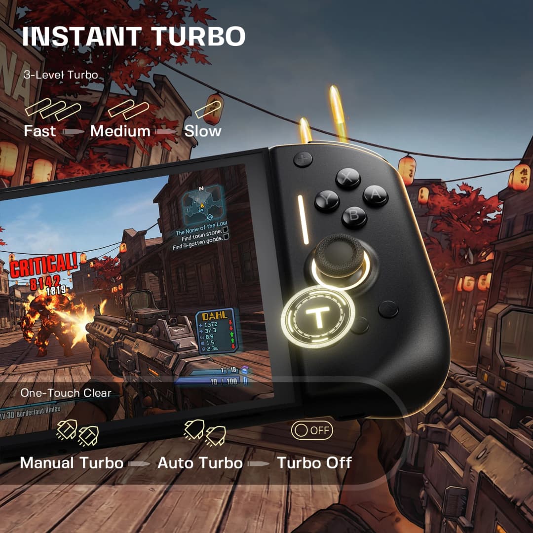 جهاز تحكم لاسلكي NYXI Hyperion 3 لجهاز Switch 2 - 4