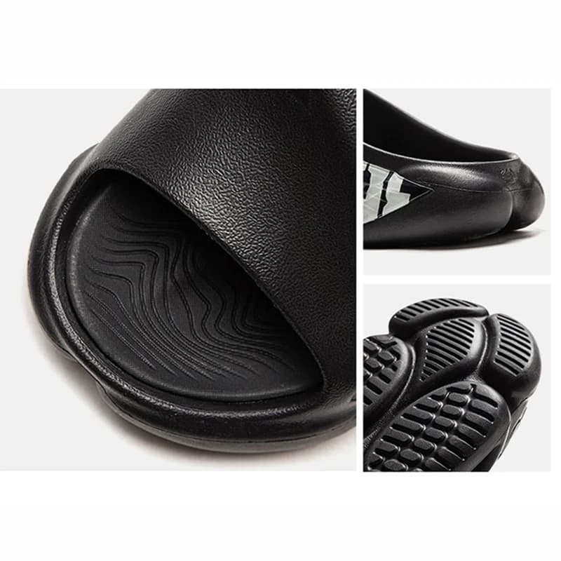 شباشب خارجية لي-نينغ للرجال BADFIVE SLIDE OG خفيفة الوزن نعل ناعم مقاوم للانزلاق صنادل كرة سلة من LiNing ABTV007 - 3