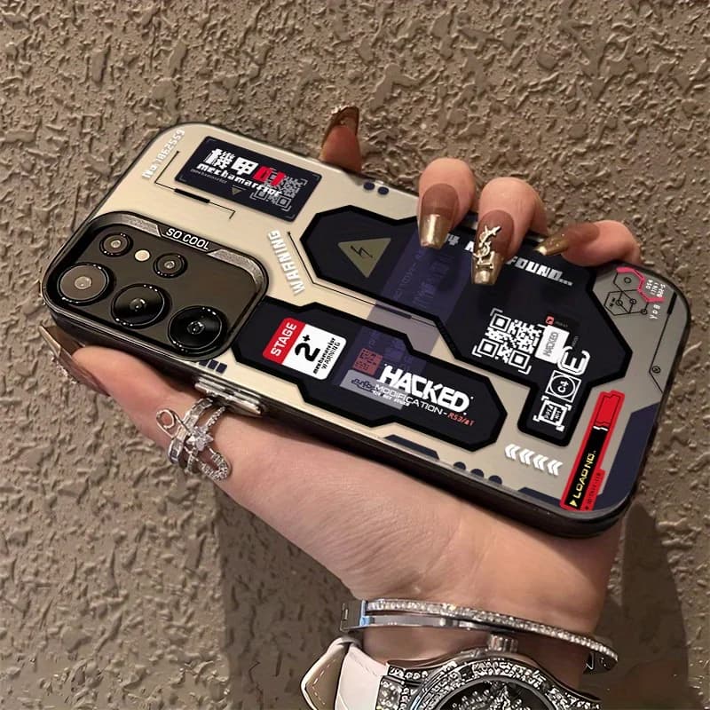 غطاء ميكا إبداعي من هاكر لهواتف Samsung Galaxy S26 S25 S24 S23 S22 S21 Ultra Plus FE A56 A55 A36 A16 A33 A34 A35 - 4