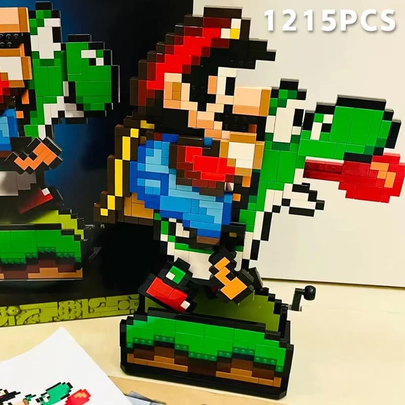 مجموعة بناء ثلاثية الأبعاد جديدة 71438، لغز، هدية عيد الميلاد، تزيين المنزل