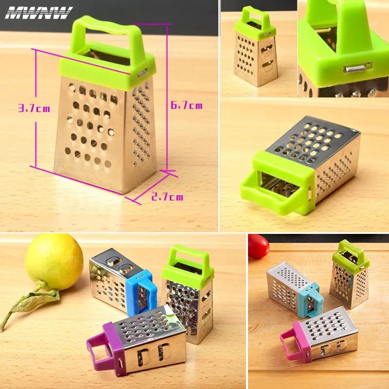 Mini Stainless Steel Cheese Planer Cheese Grinder Multi Functional Slicer Cheese Planer Kitchen Accessory Dessert tool - 4