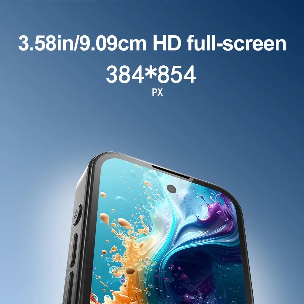 SOYES Q333 Mini Smartphone 4GB RAM 64GB ROM Android 12.0 Face Unlock 2000mAh 4G LTE Type-C OTG 3.58‘’ Screen Small Phone - 4