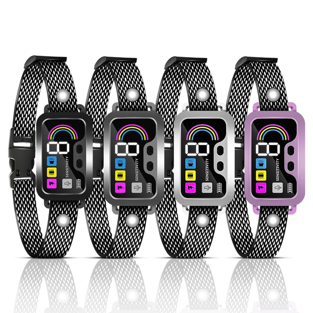 Smart Dog Bark Collar,Bark Collar for Large Medium Small Dogs,Smart Bark Collar,Rechargeable Anti Barking Training Collar with 8