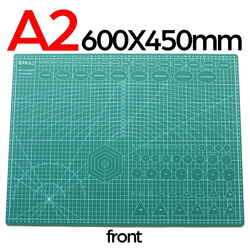 A1 A2 A3 A4 PVC Cutting Mat Board Durable Self-healing DIY Sewing Student Art Paper Cutting Engraving Cut Pad Leather Craft Tool - 3