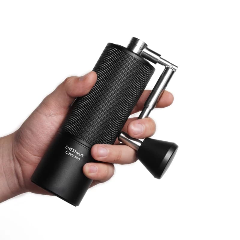 مطحنة قهوة يدوية TIMEMORE Chestnut C3ESP PRO سعة 25 جرام بقلب فولاذي قابل للتعديل مع فرشاة تنظيف - 3